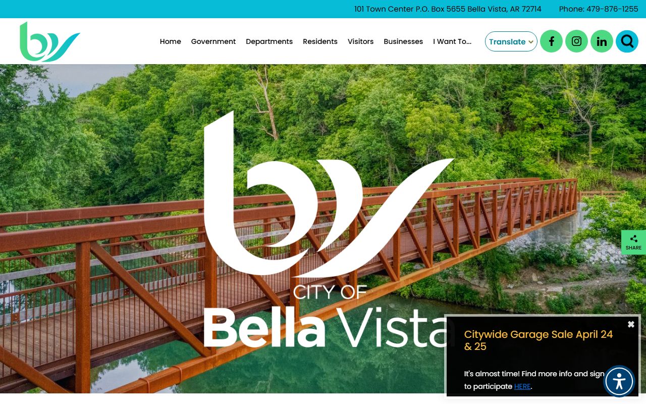 City of Bella Vista Official Website