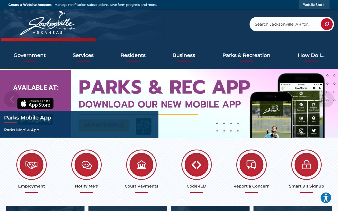 City of Jacksonville official website