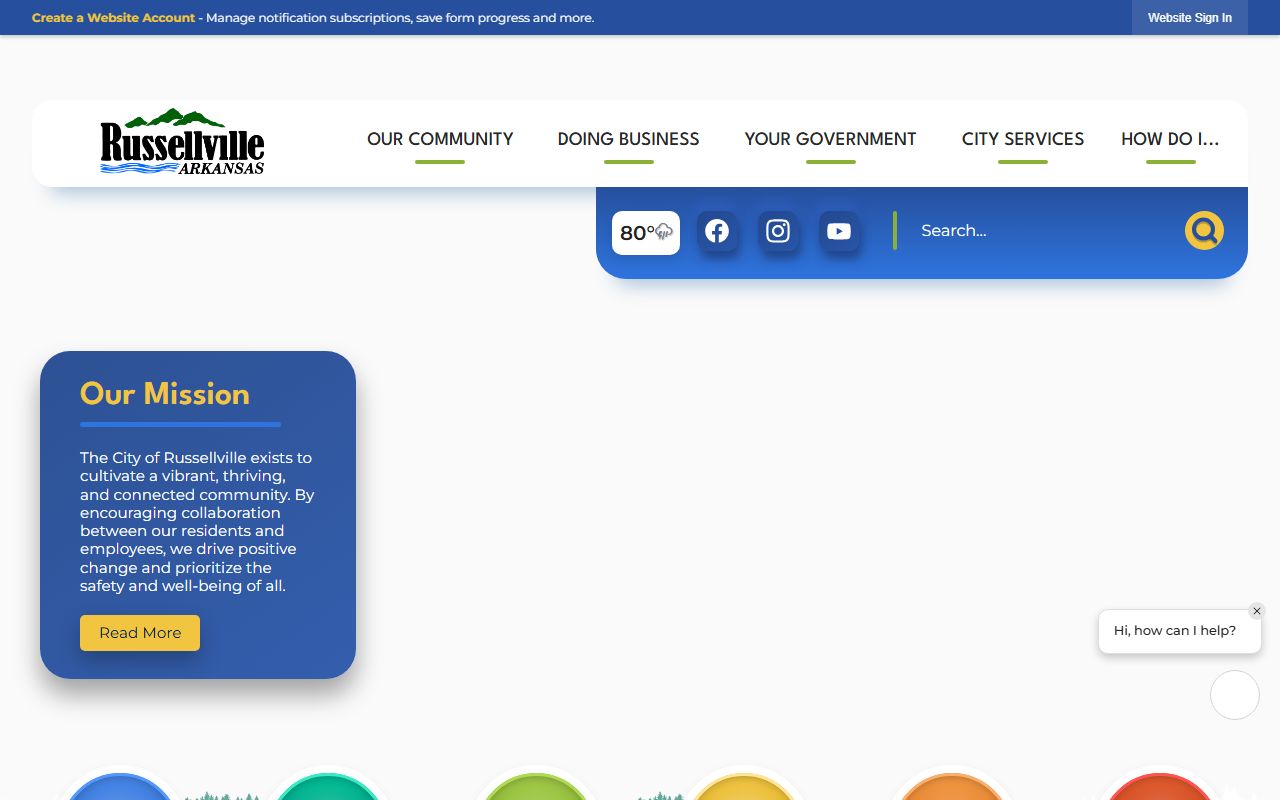 City of Russellville Official Website
