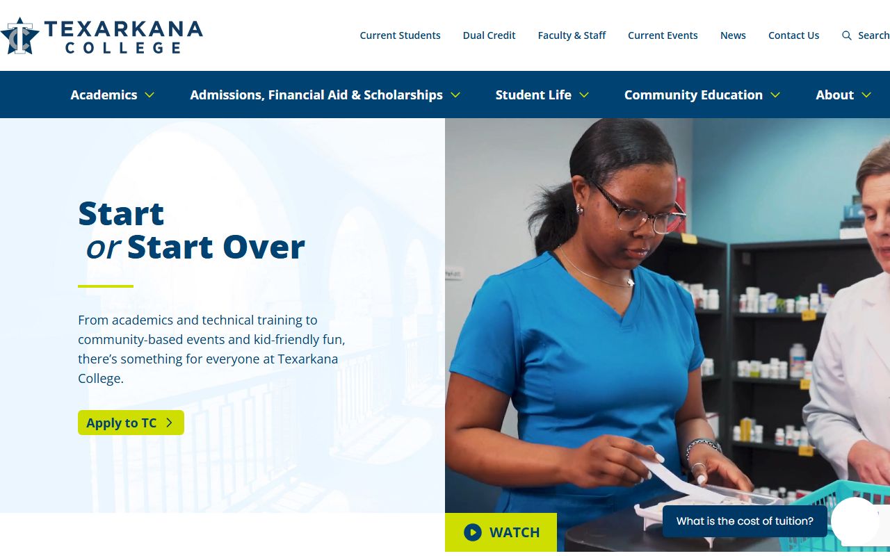 Texarkana College official website