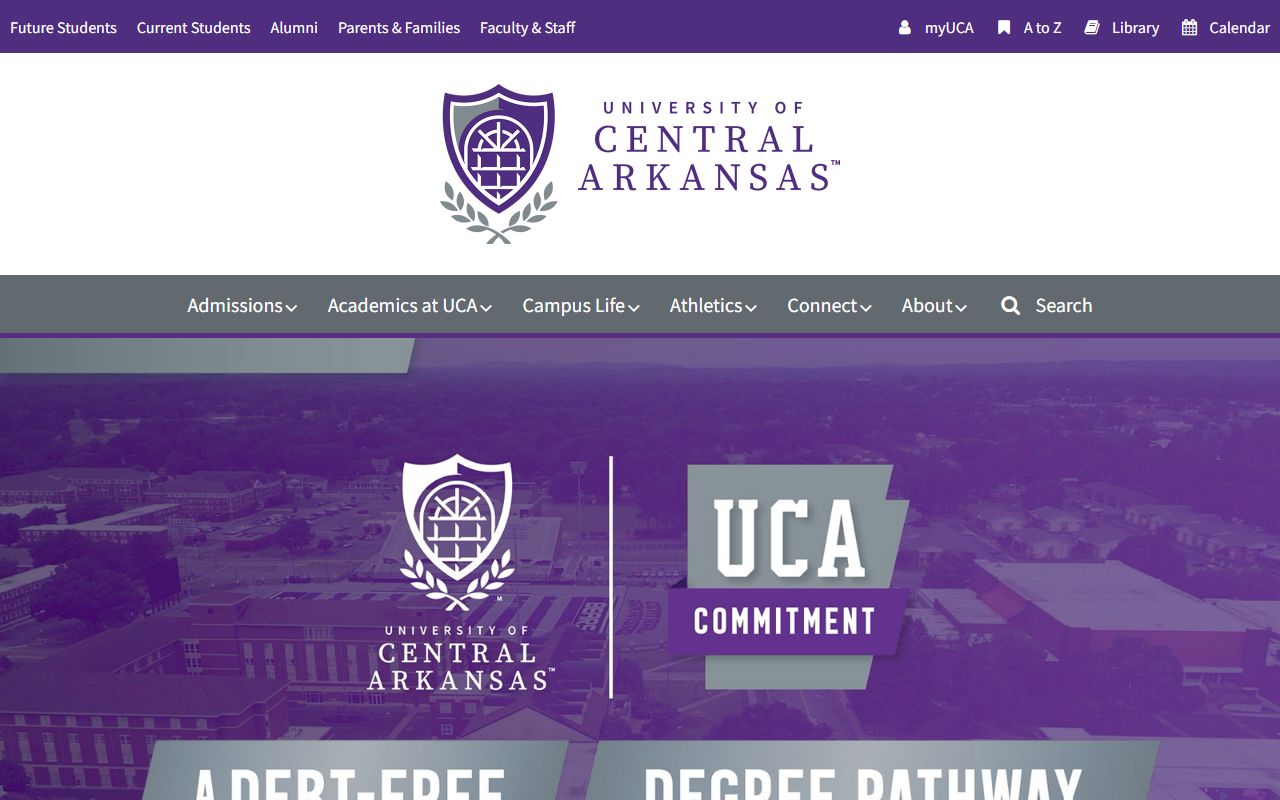 University of Central Arkansas in Conway Faulkner County