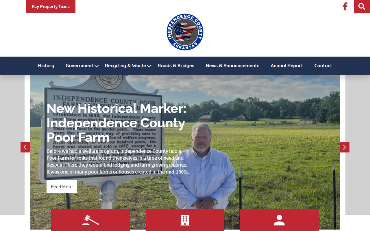 independence county official website marriage records